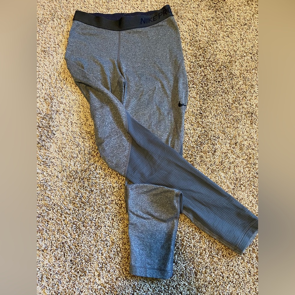 Nike Dri-Fit Mid-Rise Mesh Paneled Leggings